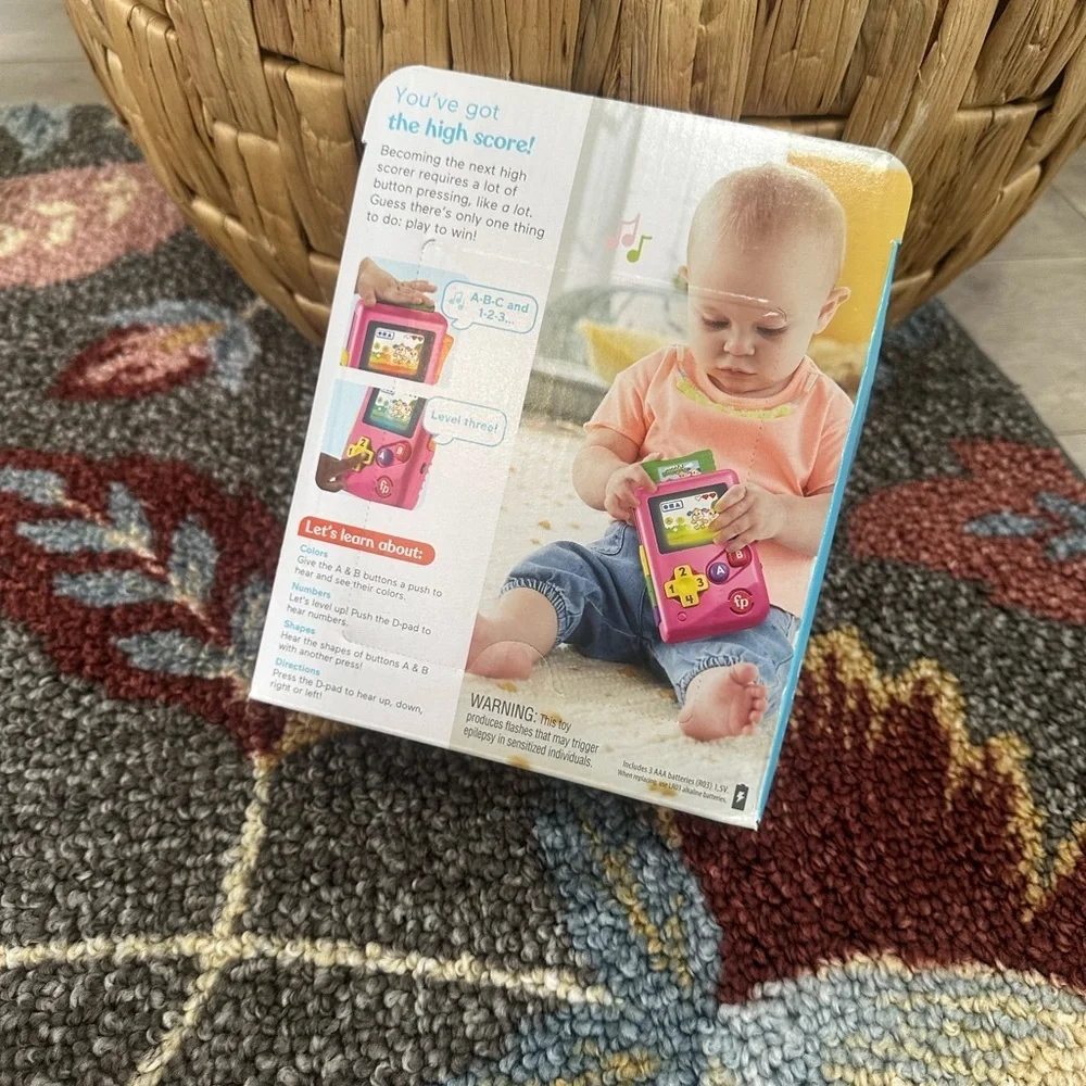 New Fisher Price Baby Girl Game Console Learning Toy 6-36 Months Laugh & Learn